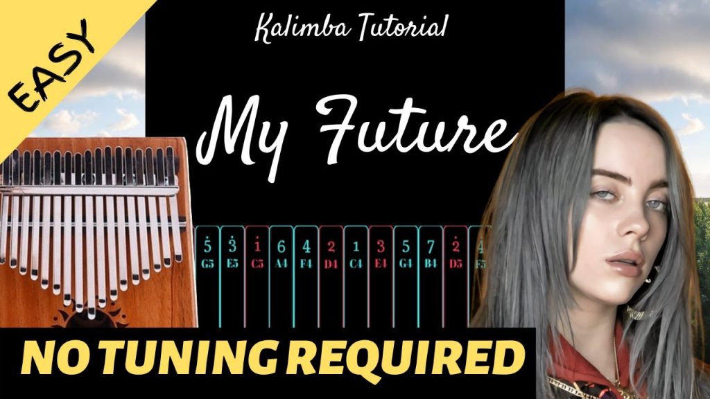 my future - Billie Eilish | Kalimba Tutorial (Easy)