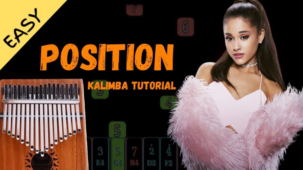 positions - Ariana Grande | Kalimba Tutorial (Easy)