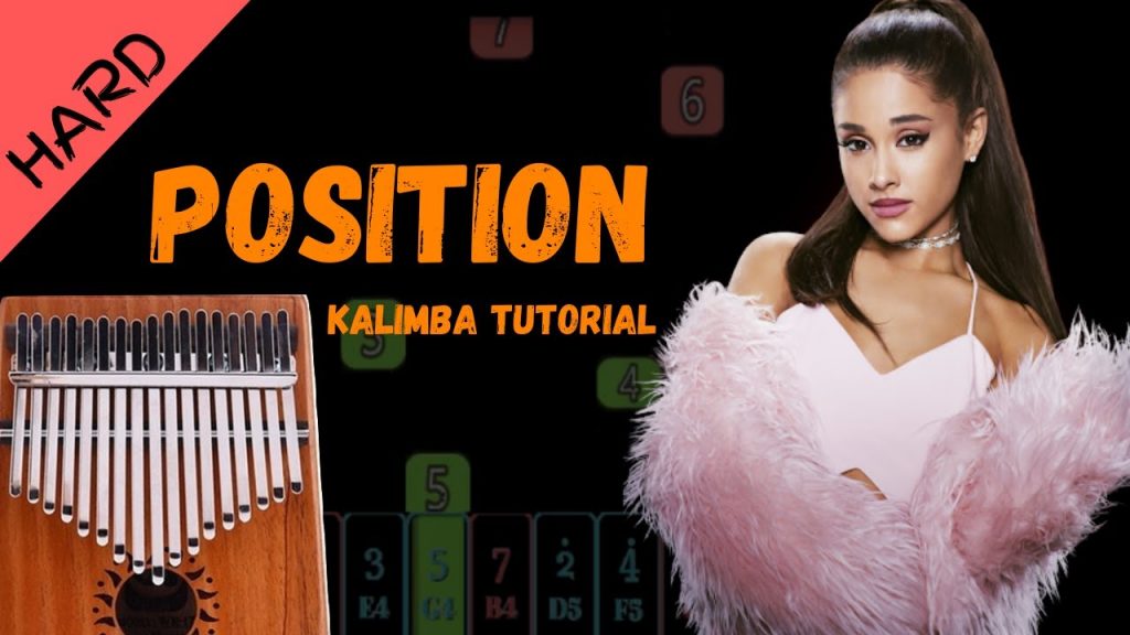 positions - Ariana Grande | Kalimba Tutorial (Hard)