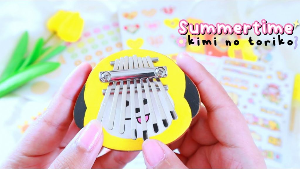 summertime (kimi no toriko) - cinnamons x evening cinema | 8 keys kalimba cover with easy tabs ♡