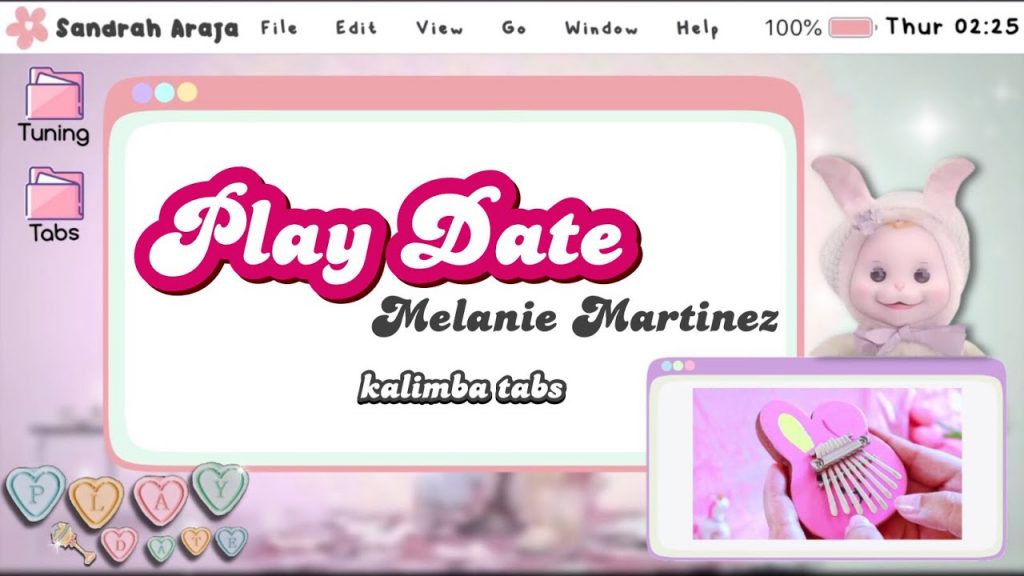 『 Kalimba Tabs 』Melanie Martinez - Play Date