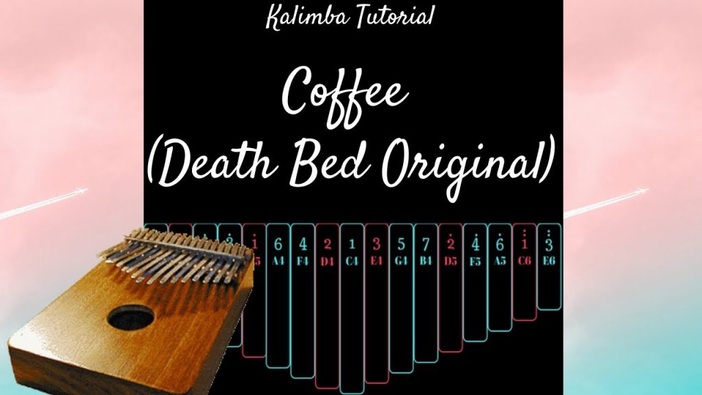 【EASY Kalimba Tutorial】 Coffee / Death Bed - Beabadoobee / Powfu