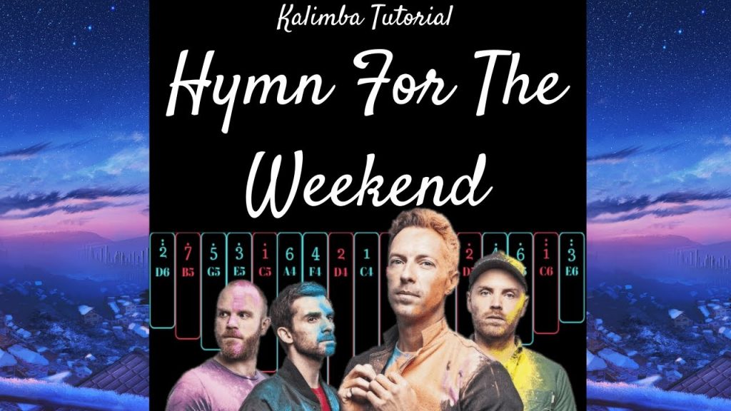 【EASY Kalimba Tutorial】 Hymn For The Weekend by Coldplay