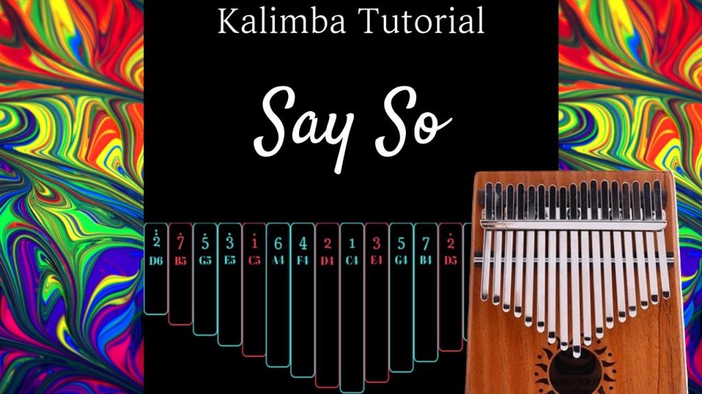 【EASY Kalimba Tutorial】 Say So - Doja Cat