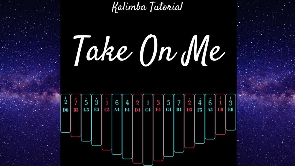 【EASY Kalimba Tutorial】 Take On Me by a-ha