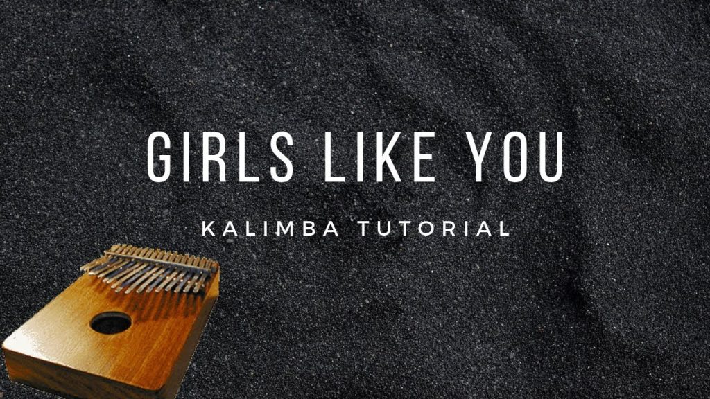 【EASY Kalimba Tutorial】Girls Like You by Maroon 5 ft. Cardi B