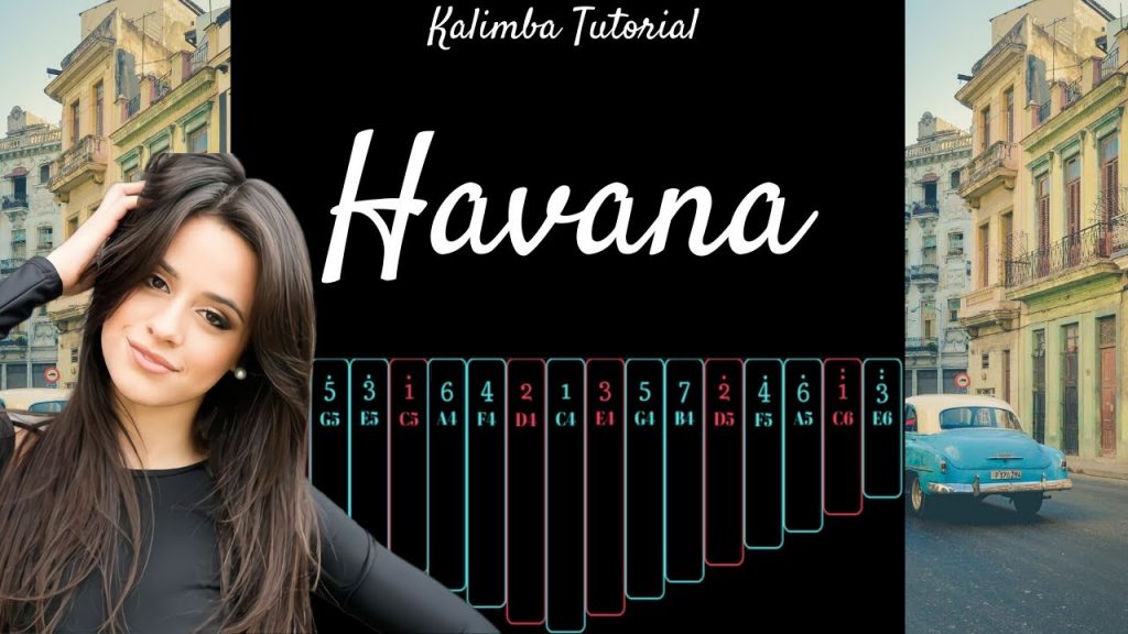 【EASY Kalimba Tutorial】Havana by Camila Cabello