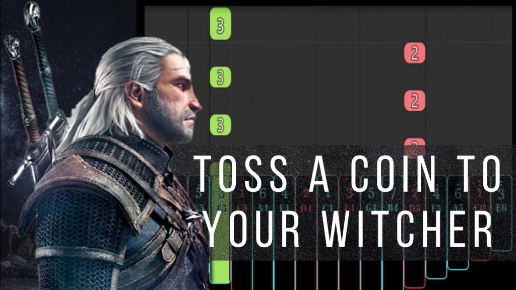 【EASY Kalimba Tutorial】Toss A Coin To Your Witcher from The Witcher