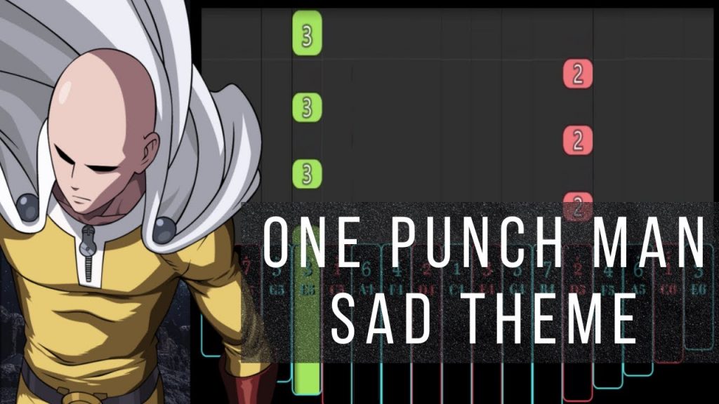 【Easy Kalimba Tutorial】 One Punch Man Sad Theme EASY