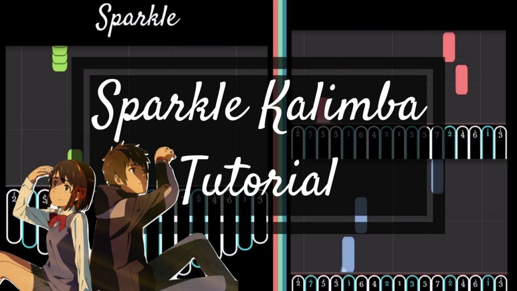 【Trio Kalimba Tutorial】Sparkle スパークル from "Your Name 君の名は"