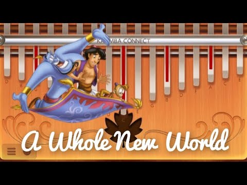 A Whole New World - Kalimba Tutorial | Easy