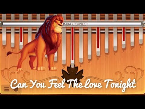 Can You Feel The Love Tonight - Kalimba Tutorial | Easy