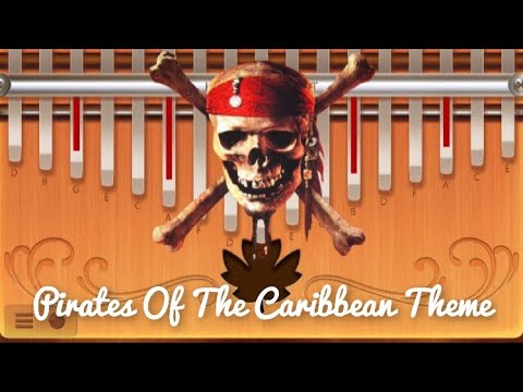 Pirates Of The Caribbean Theme - Kalimba Tutorial | Medium