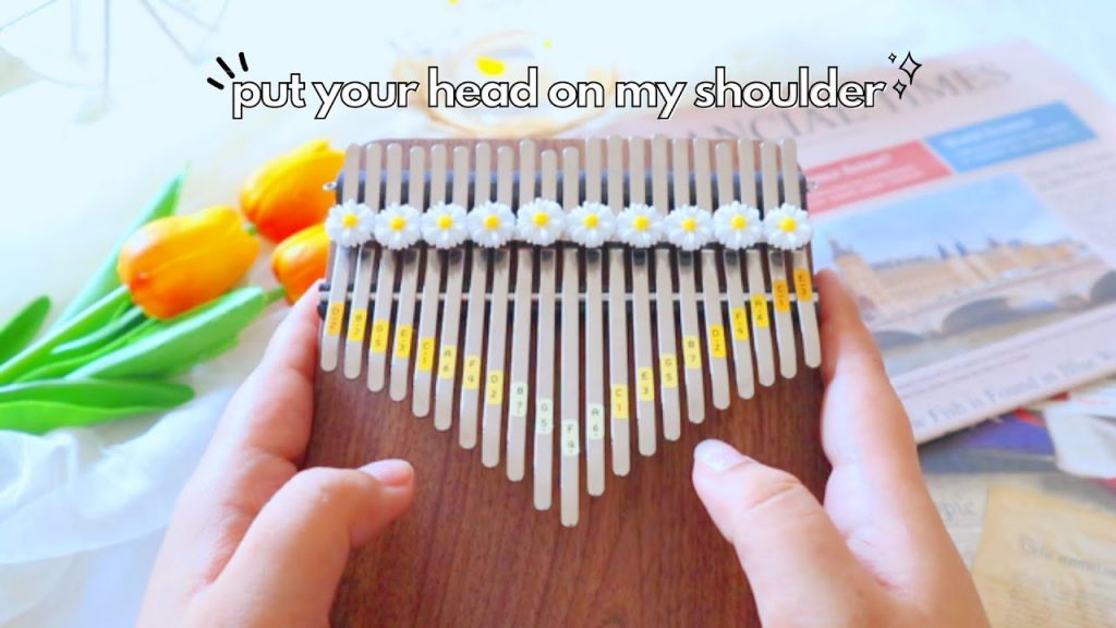 Paul Anka — Put Your Head on my Shoulder | Kalimba Cover with Tabs ♡