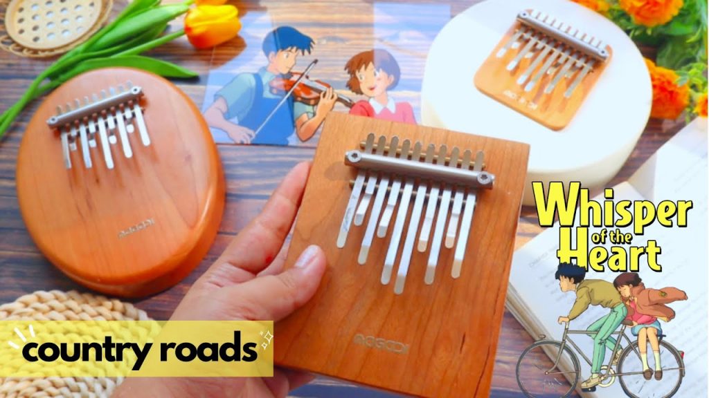 Whisper of the Heart OST — Country Roads | 10-keys Kalimba Cover with Easy Tabs ♡