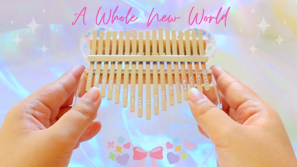Aladdin - A Whole New World | Kalimba Cover with Tabs ♡