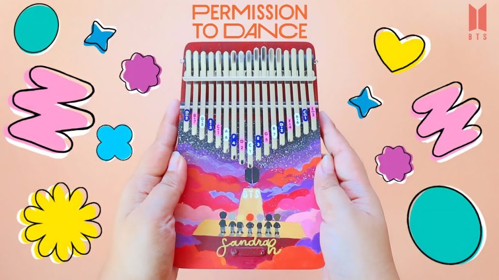 BTS (방탄소년단) 'Permission to Dance' Kalimba Cover with Tabs ♡