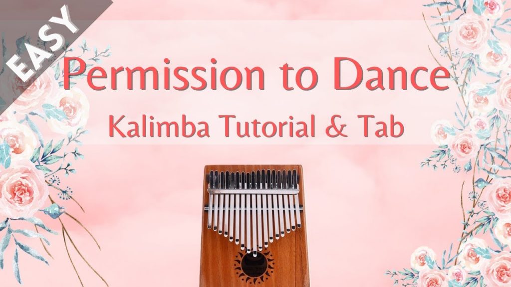 【Easy】Permission to Dance - BTS | Kalimba Tutorial & Tab