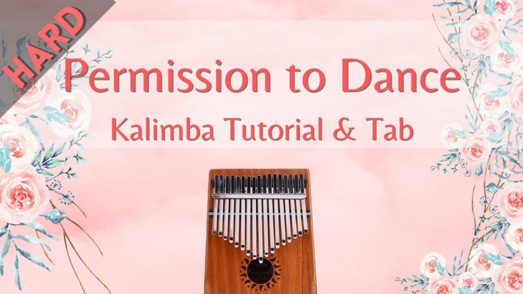 【Hard】Permission to Dance - BTS | Kalimba Tutorial & Tab