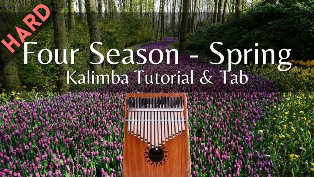 【Hard】Four Seasons - Spring - Vivaldi | Kalimba Tutorial & Tab